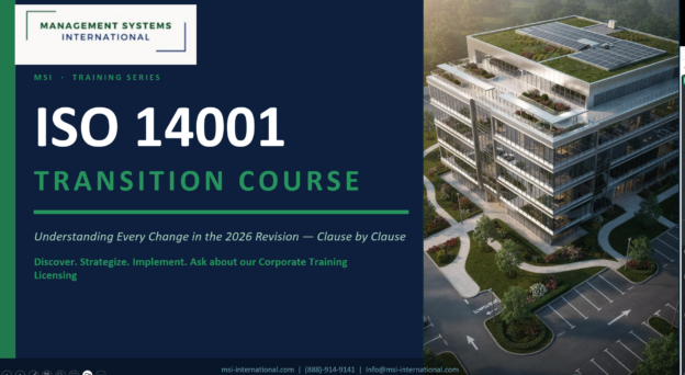 ISO 14001:2026 Transition