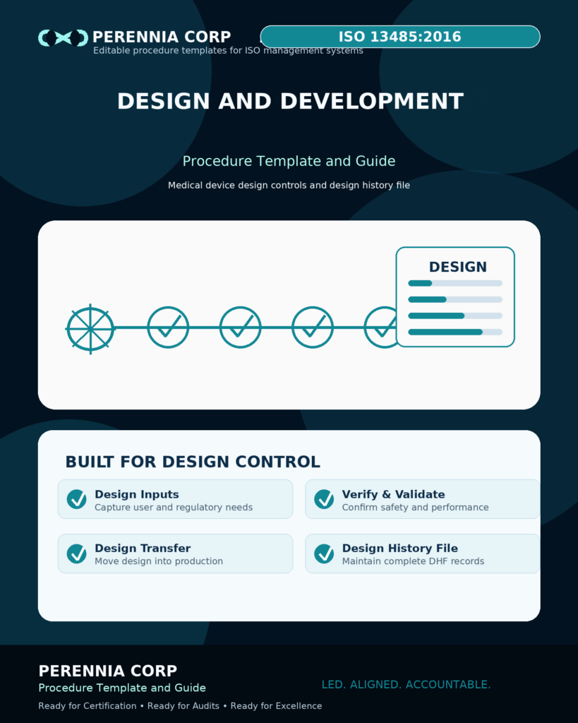 MSIs ISO 13485 Procedure Template and Guide