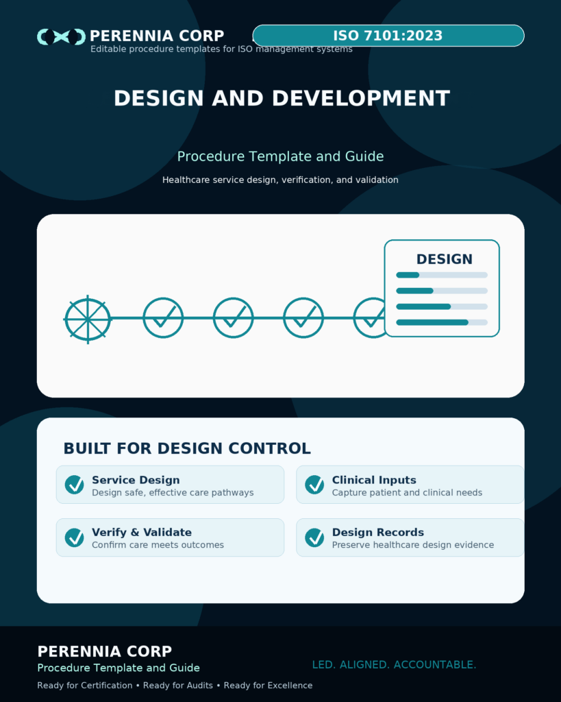 MSI's ISO 7101 Service Design Procedure Template